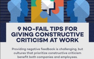 [Infographic] 9 No-Fail Tips For Giving Productive Feedback