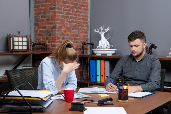 employees struggling with their workload